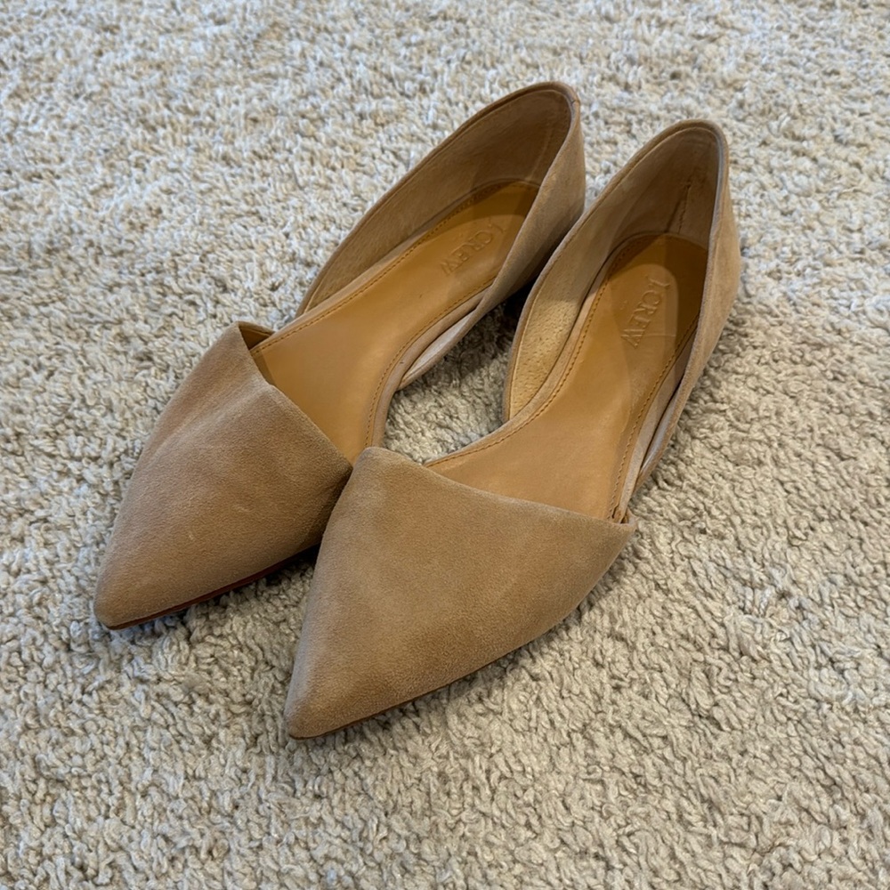 Women’s J. Crew Flats - Size 9 (Beige)